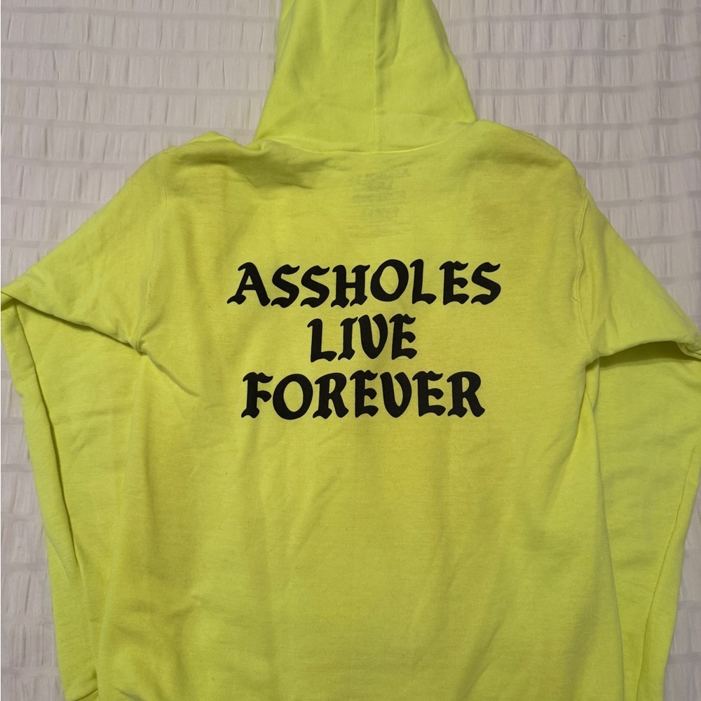 Assholes live forever reflective hoodie